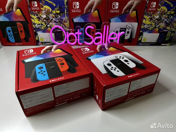 Nintendo Switch oled 64GB White / Neon / Splatoon