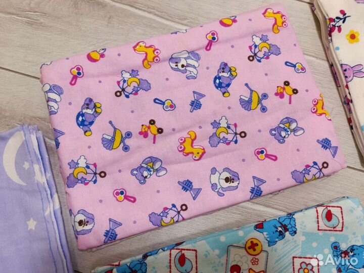 Пелёнки детские фланелевые 90*120 см