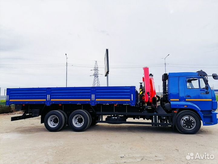 КАМАЗ 65117 с КМУ, 2024