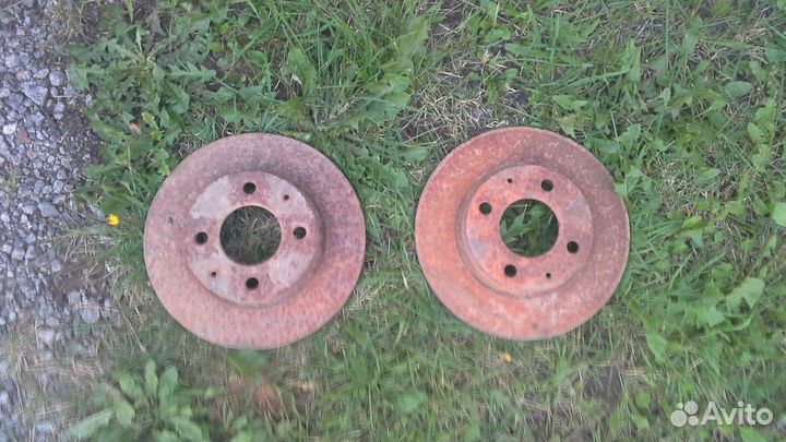 Тормозные диски передние Ауди 80 Б3