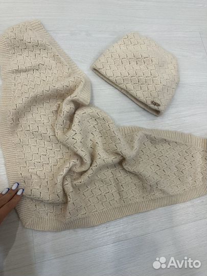 Шапка и шарф (ангора)