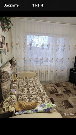 Комната 24 м² в 2-к., 3/5 эт.