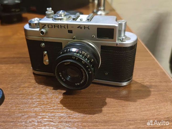Плёночный фотоаппарат Зоркий 4К