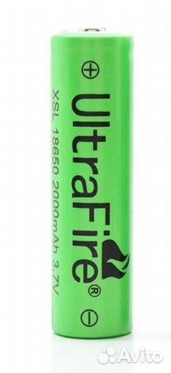 Аккумулятор Lumen Li-Ion 18650, 2000 мАч, 3,7В