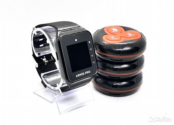 Беспроводная система вызова: кнопка и пейджер