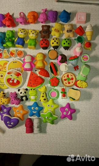 Ластики фигурные