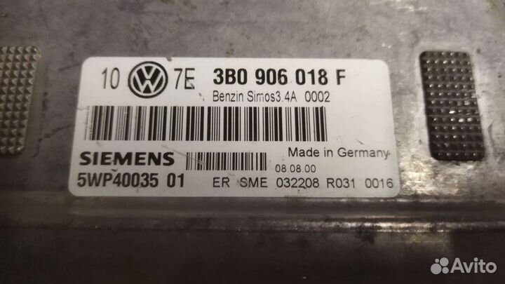 Блок управления двигателя VW Passat b5 1.6 2000-05