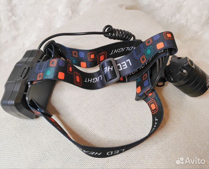 Мощный налобный фонарь