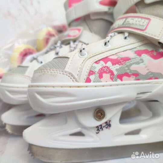 Коньки роликовые и для фигурного катания детские