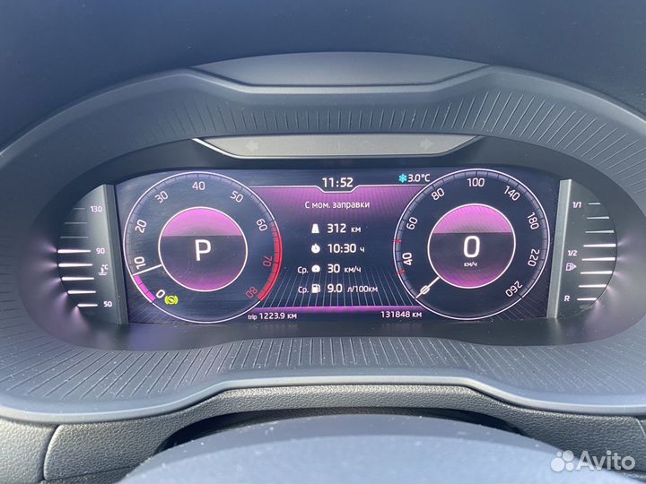 Skoda Octavia 1.8 AMT, 2018, 131 800 км