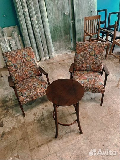 Реставрация и покраска стульев