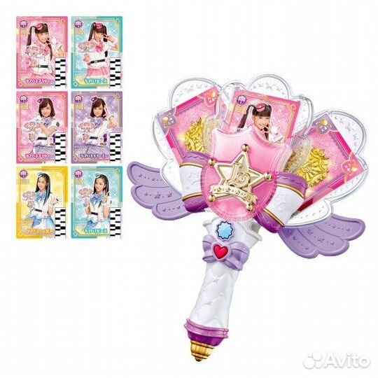 Жезл-дисплей для карт участников к-поп групп