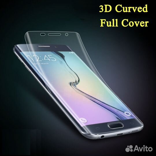 Защитная Пленка 3D для samsung Galaxy S6 Edge