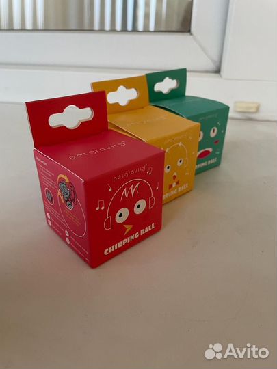 Интерактивный мячик для кошки