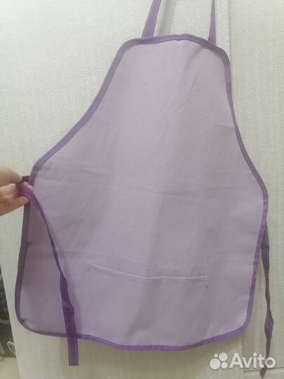 Нарукавники для рисования и фартук с карманом