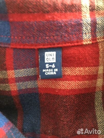 Рубашка Uniqlo