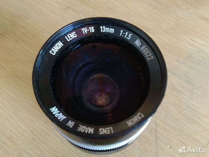 Объектив Canon Lens TV-16 13mm F1.5