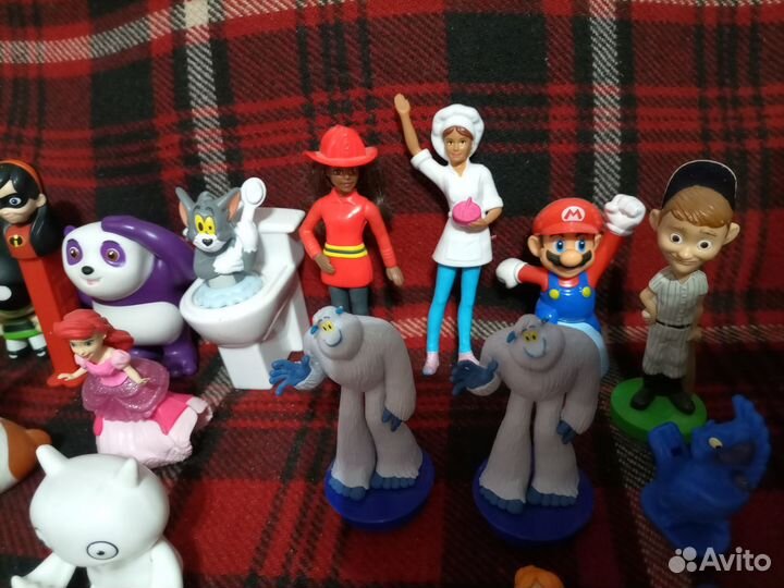 Игрушки Макдональдс Барби Селивания Тролли