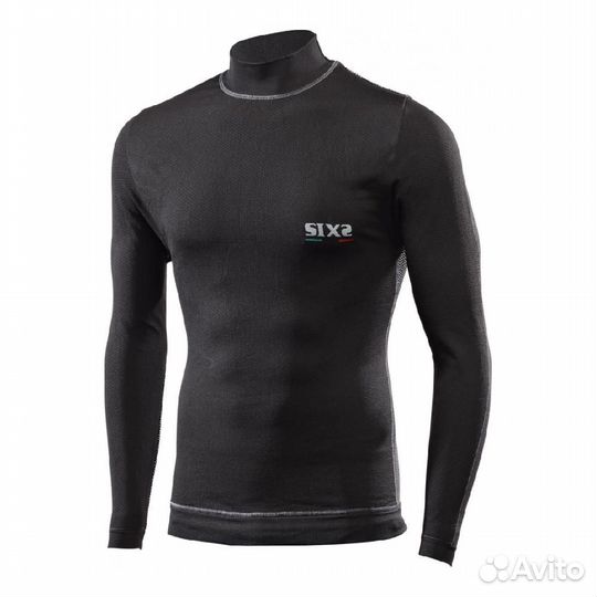 Термокофта sixs TS4 plus Black Carbon, M