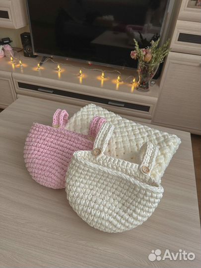 Корзинка на кроватку