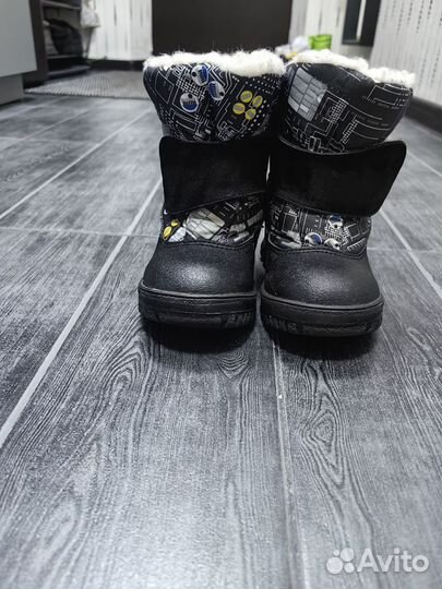 Сапоги детские зимние непромокаемые 26 размер