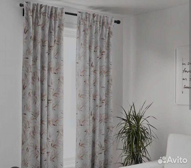 Шторы Икеа Пиалотта