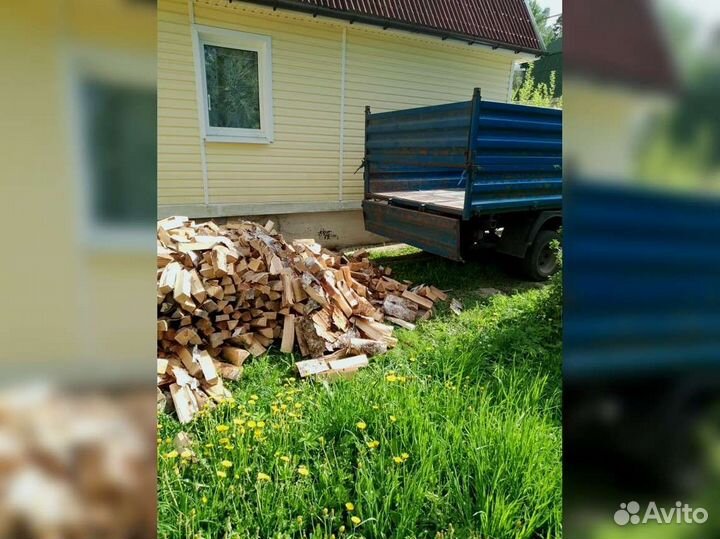 Дрова колотые березовые