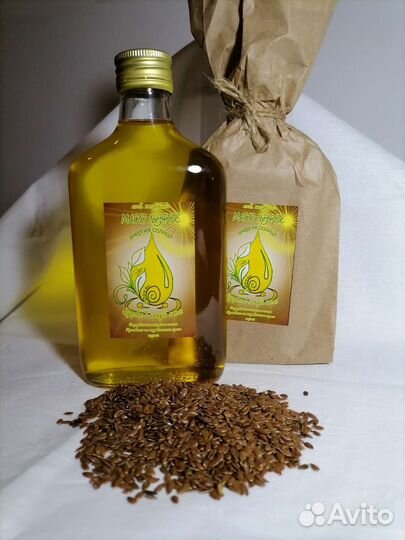 Масло холодного отжима лён, конопля, чёрный тмин