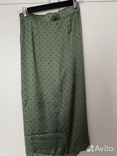 Сатиновая юбка Zara