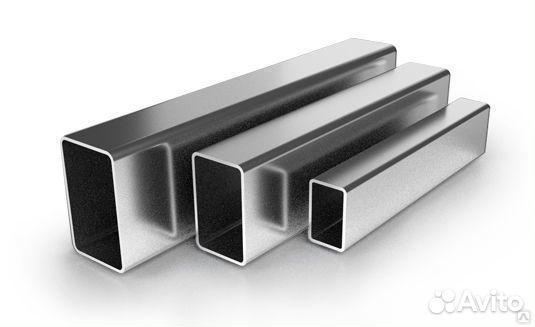 Труба нержавеющая профильная 60х40х1,5 мм