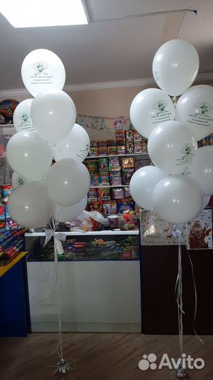 Салюты, гелиевые шары