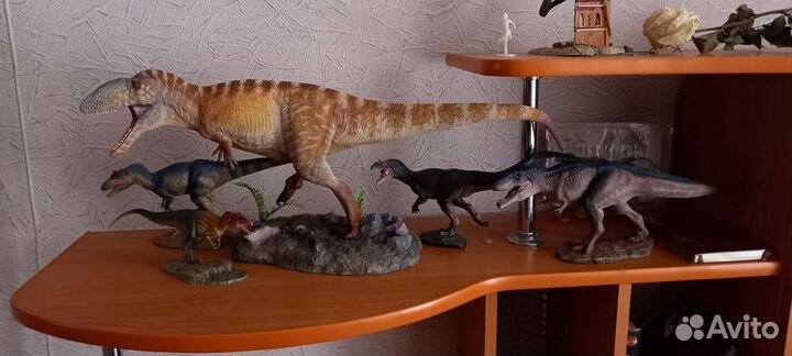 Динозавр, кархородонтозавр Gr toys статуя nanmu