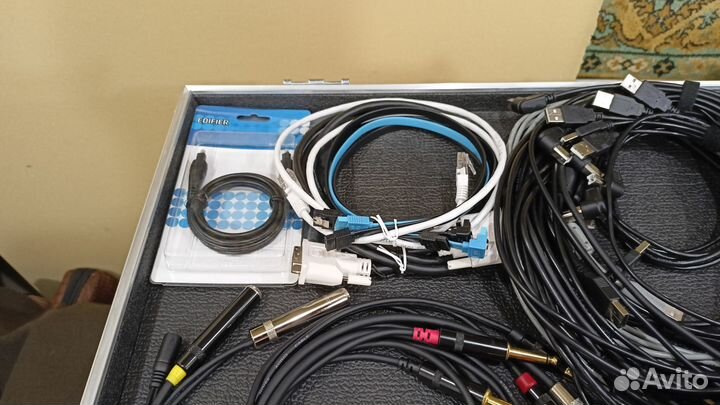 Кабели XLR, midi, RCA, jack