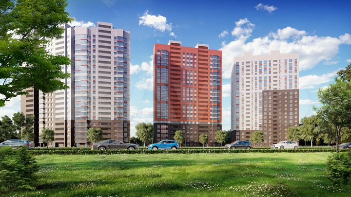 Квартира-студия, 23,7 м², 2/22 эт.