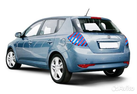 Новый фонарь задний на Kia Ceed 2010 - 2012