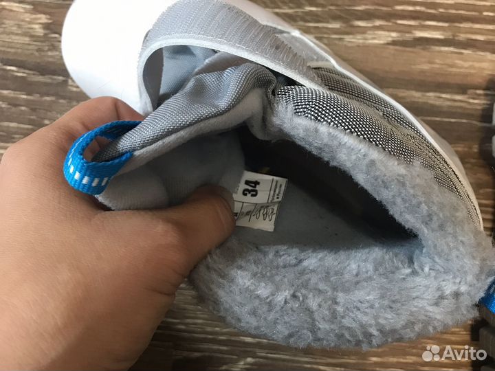 Лыжные ботинки классические детские 34 размер