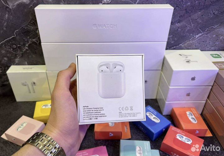 Airpods 2 (Гарантия+Доставка)