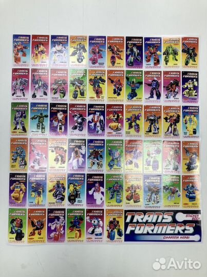 Наклейки Трансформеры Transformers из 90х