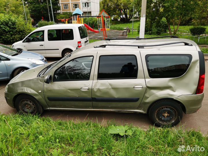 LADA Largus 1.6 МТ, 2012, битый, 120 000 км