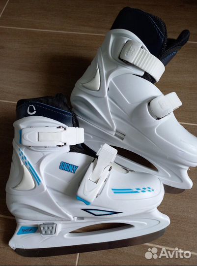 Коньки ледовые раздвижные детские
