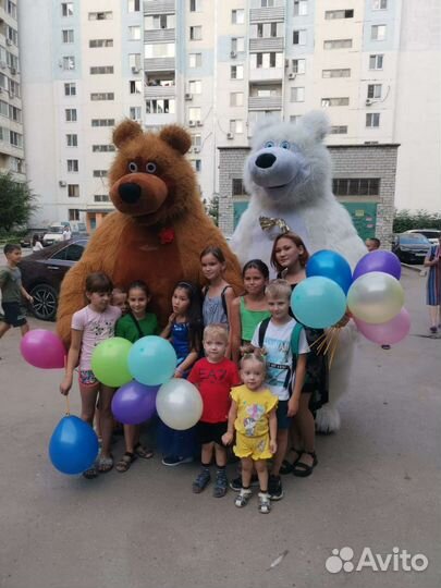 Поздравление от бурого мишки