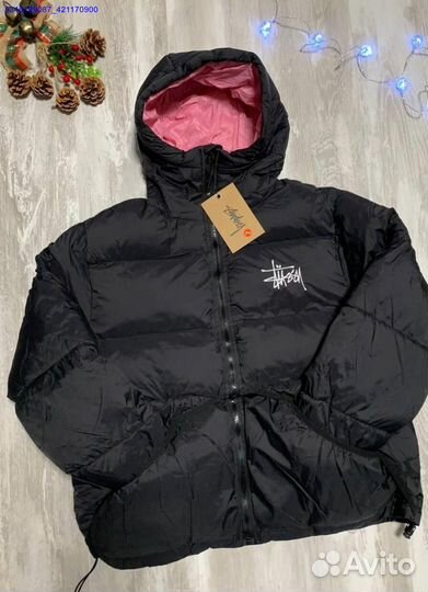 Модный пуховик Stussy для активных