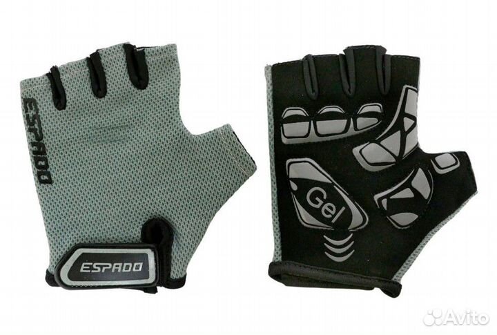 Перчатки для фитнеса Espado, ESD004, серый (р. S)