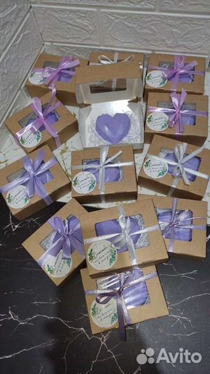 Свадебные подарки гостям. Мыло ручной работы