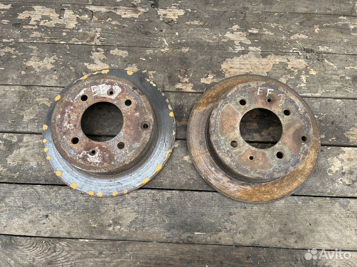 Задние тормозные диски Hyundai Sonata 4 EF
