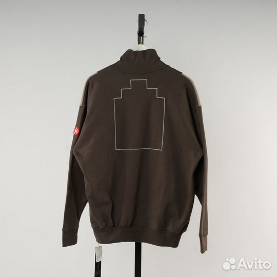 Зип худи cav empt коричневая стильная