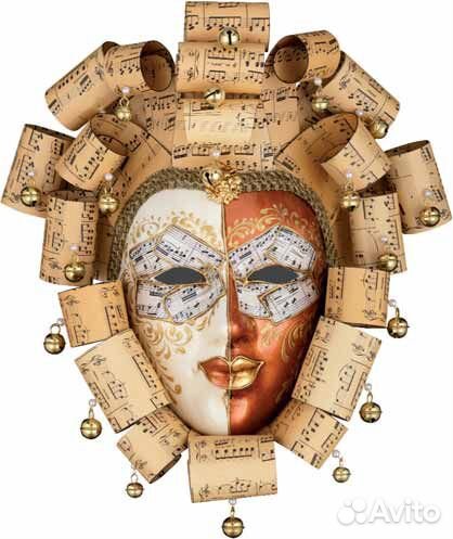 201831 Маска La gioia 326C Jolly donna ricci