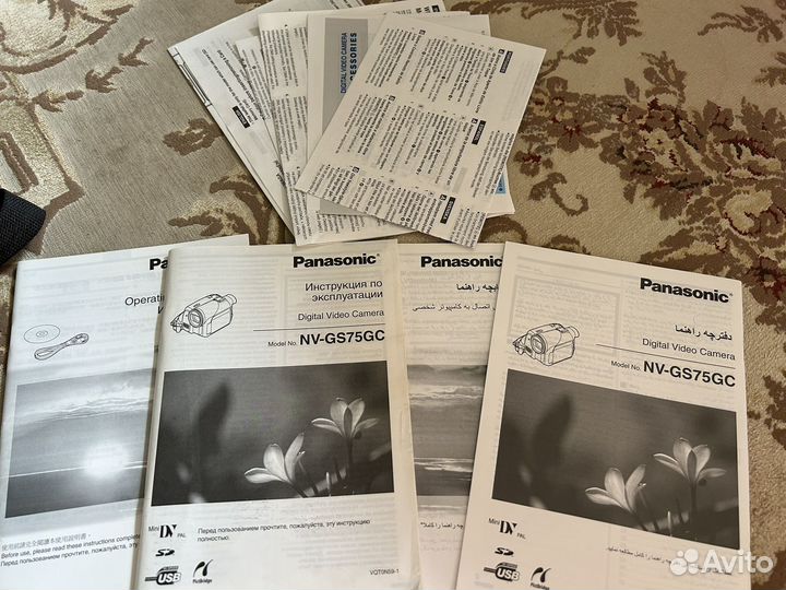 Видеокамера panasonic nv-GS75