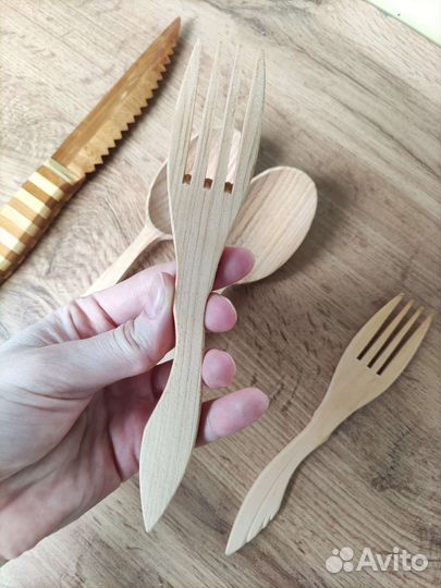 Деревянная посуда. Продаётся только набором