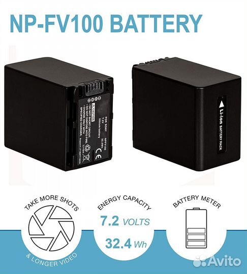 Sony NP-FV100 (Sony PXW-Z90 )